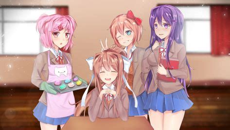 ddlc images   literature club literature anime