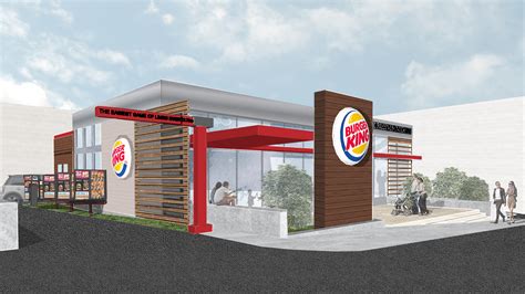 burger king drive  restaurant architecturexv