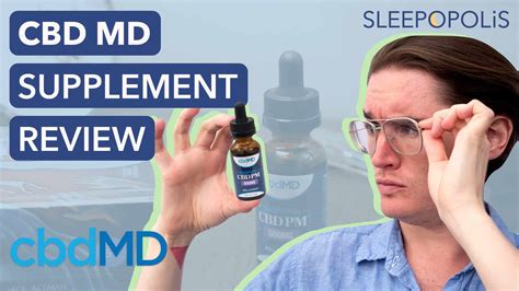 cbdmd cbd pm sleep aid review sleepopolis