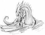 Saphira Dragon Eragon Drawings Deviantart Coloring Creatures Artwork Drawing Fantasy Inheritance Cycle Dragons Sketch Choose Board Mythological sketch template