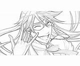 Grell Sutcliff Look Coloring Pages sketch template