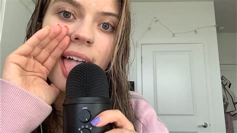 Asmr Mic Licking And Wet Mouth Sounds Youtube