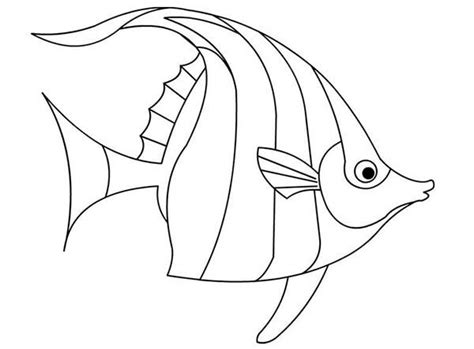 effortfulg angel fish coloring pages
