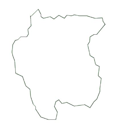 Suriname Map Terrain Area And Outline Maps Of Suriname