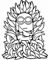 Coloring Pages Minions Meditation Print Bananas Minion Colouring Topcoloringpages Printable Banana Getcolorings Color sketch template