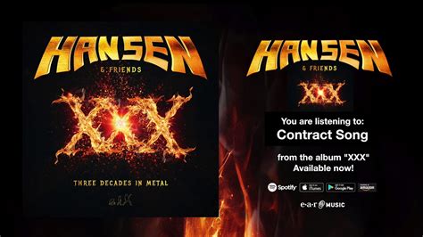 kai hansen xxx contract song feat dee snider and steve mct official full song stream youtube