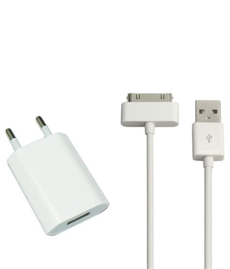 shopsome charger  iphone  white chargers    prices snapdeal india
