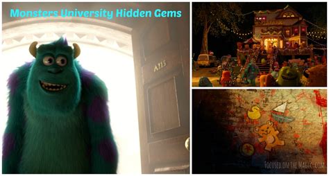 Tiggerific Trivia ~ Monsters University Hidden Gems
