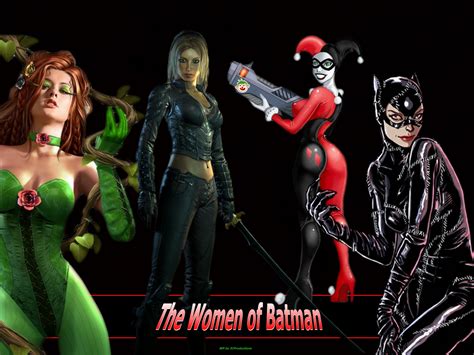 poison ivy catwoman talia al ghul and harley quinn