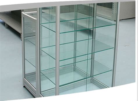 Glass Showcases Made From Aluminium Extrusions And Glass Plus Expo