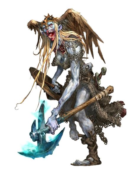 Female Juju Zombie Frost Giant Fighter Pathfinder Pfrpg