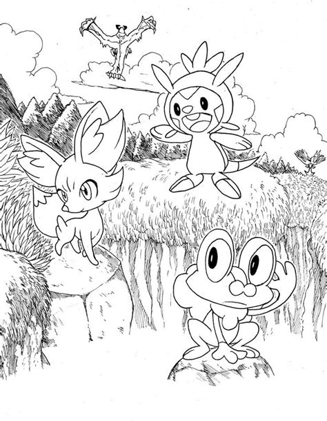 pokemon xy printable coloring pages high quality coloring pages