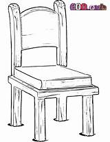 Cadeira Terina sketch template
