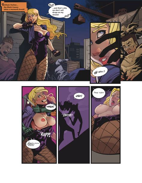 black canary ravished prey issue 1 pg1 by pieexpress hentai foundry