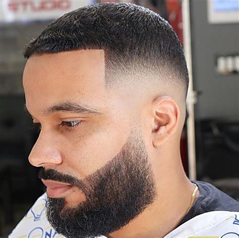 fresh  neatthis bearded bald mid fade  save  time  styling  suits