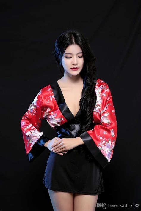 2020 new sexy lingerie cosplay japanese kimono sexy kimono