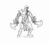 Kratos Drawings Template sketch template