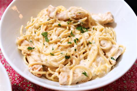 Alfredo Pasta With Cajun Spiced Chicken Table For Two® By Julie Wampler