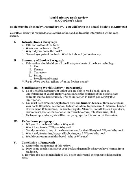 book critique format book critique  writing tips   sample