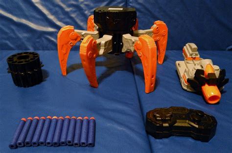 nerf combat creature terra drone rc robot terradrone darts tested  working