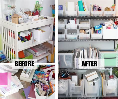 organizing craft room ideas  small spaces