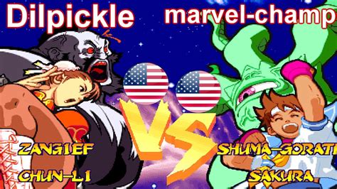 Marvel Super Heroes Vs Street Fighter Dilpickle Vs