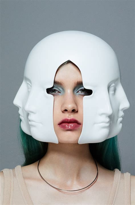 japanese korean face mask beauty editorial photo shoot  karat gold mask cheek mask lip mask