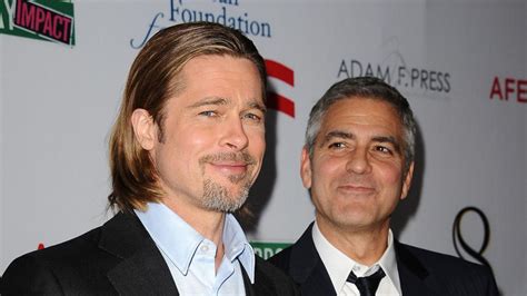 Wildes Gerücht Um George Clooney Und Brad Pitt Kurier At