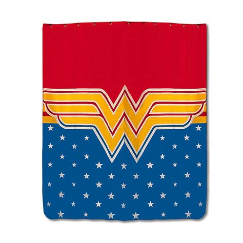 Dc Comics Wonder Woman Shower Curtain 71 X 71 Inches Oriental Trading