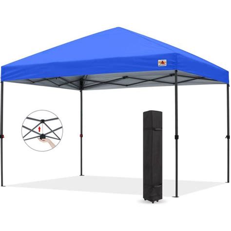 abccanopy  ft   ft easy pop  outdoor canopy tent central lock series ahzxs blue