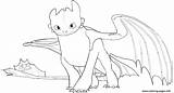 Toothless Coloring Dragon Train Pages Baby Printable Print sketch template