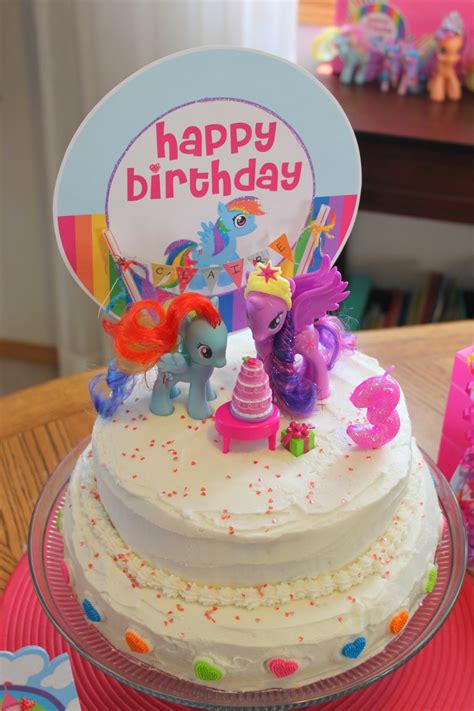 creations   pony inspired birthday party rainbow pony