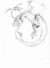Horntail Hungarian Dragoness Chibi Deviantart sketch template
