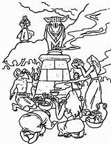Becerro Moses Idols Bible Moisés Worshipping Adorando Israelites Recursos Ley Tablas Pokemon Becerros Biblia Wickedbabesblog Paginas Artykuł sketch template