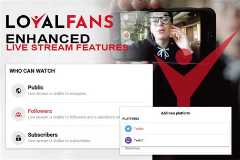 Loyalfans Announces Enhanced Live Stream Features Ynot Cam