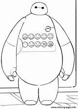 Hero Big Coloring Pages Printable Baymax Books sketch template
