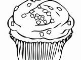 Muffin Coloring Getcolorings Color Pages Printable sketch template