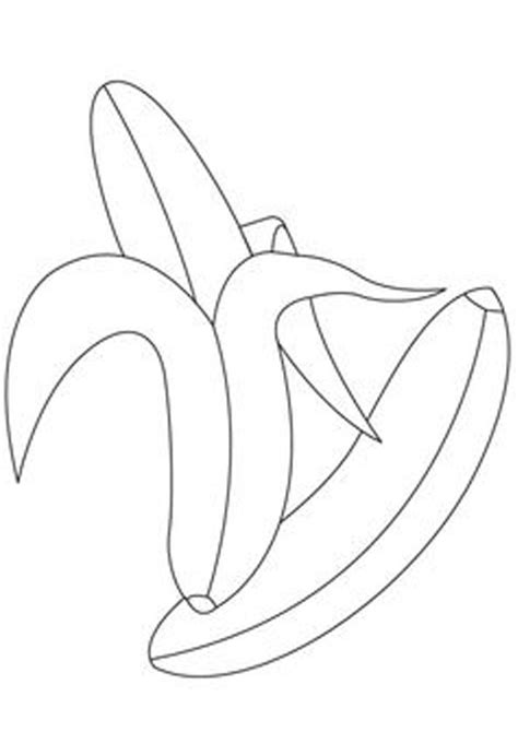 coloring pages banana coloring page  kids
