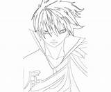 Fairy Tail Coloring Zeref Pages Character Another Profil Printable sketch template