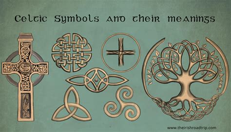 celtic symbols  meanings chart celtic symbols  meanings chart