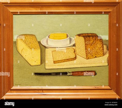 stilleven met brood kaas en boter door sal meijer stock photo alamy