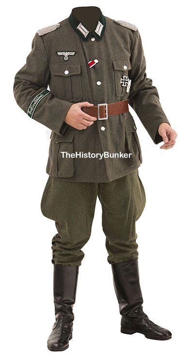 Ww2 German Army Officers Uniform Reproduction Ww1 And