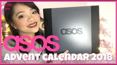 asos face body advent calendar  youtube