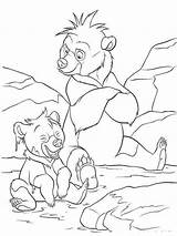 Coloring Pages Brother Bear Printable Bright Colors Favorite Choose Color Kids sketch template