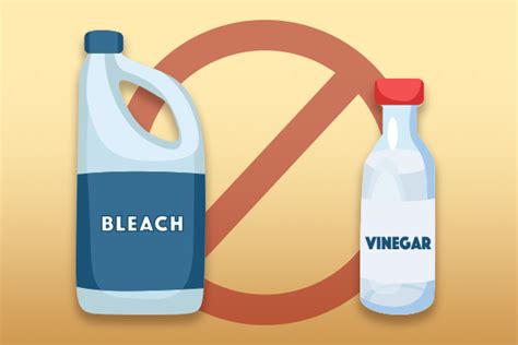 6 common cleaning products you should never mix