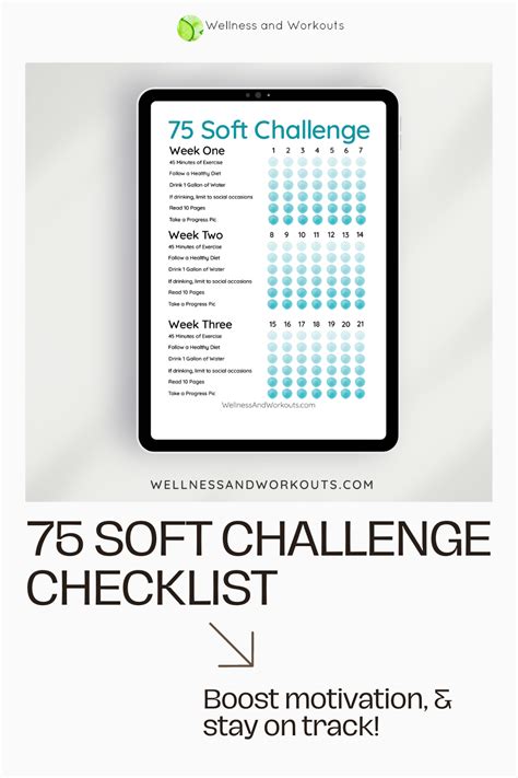 soft challenge printable