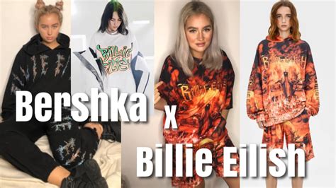 wearing  billie eilish  bershka collection   week youtube