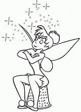Coloring Pages Disney Tinker Bell Trilly Fun Family Printable Tinkerbell sketch template