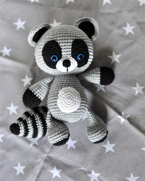 raccoon yoohoo amigurumi  pattern  amigurumi patterns