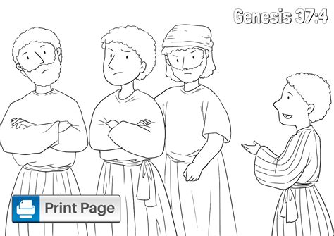 joseph   brothers coloring pages  kids connectus